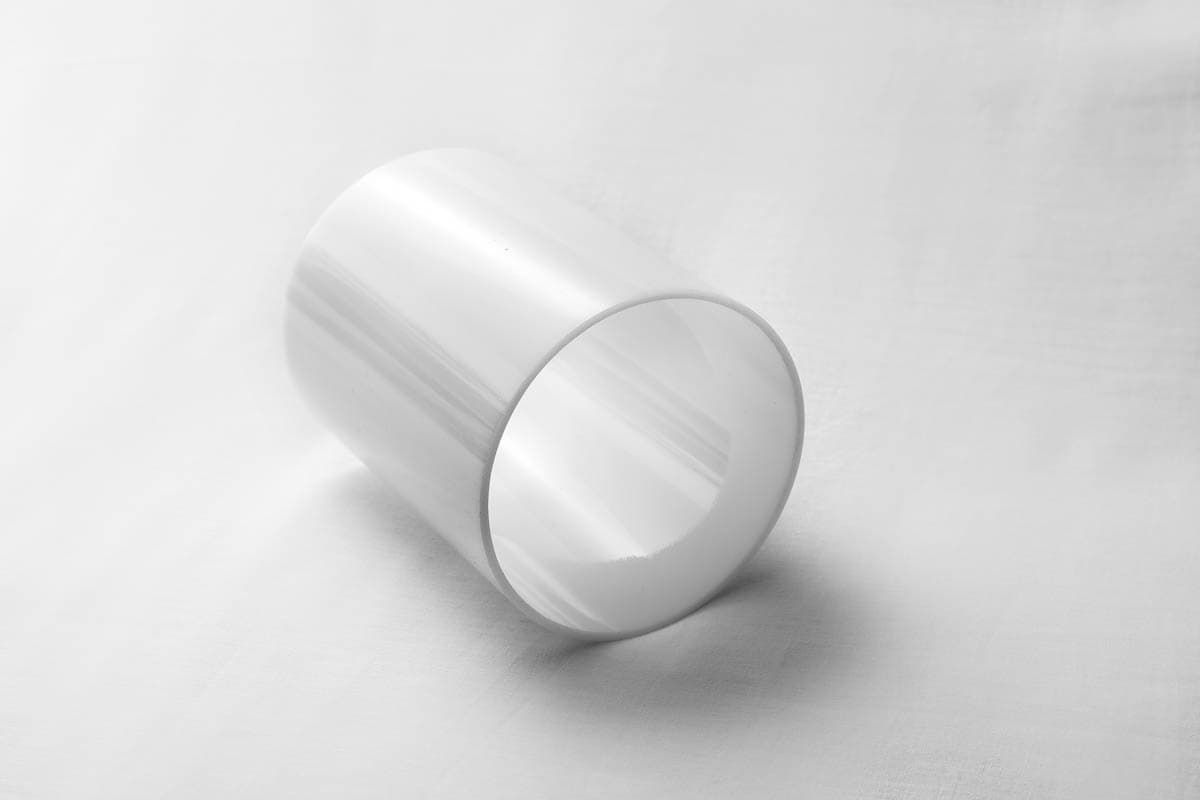 Acrylglas Rohr weiß opal 80mm/74mm